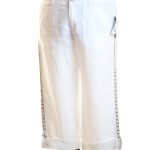 Брюки капри Inc, лен, M, 46