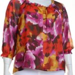 Блуза Jones New York, шелк, XL, 52