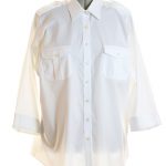 Блузка Lands End, хлопок, 3XL, 56