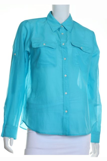 Блуза Ralph Lauren, хлопок-шелк, L, 48