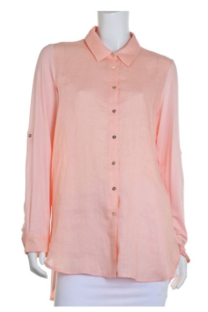 Блуза Calvin Klein, лен-вискоза, M, 46