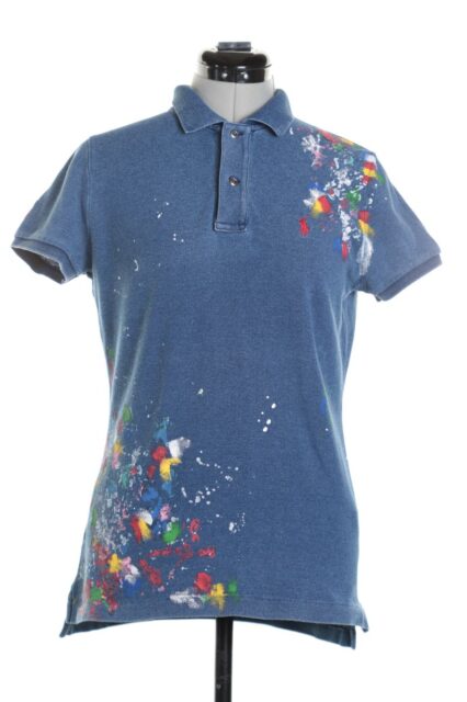 Рубашка-поло Polo Ralph Lauren, хлопок, S/M, 44