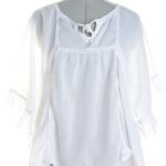 Блуза-бохо H&M, хлопок, S/M, 44