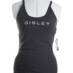 Топ Sisley, хлопок, S/M, 44