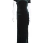 Платье Zara, бархат, S, 42