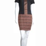 Платье Talking French, хлопок-шерсть, S/M, 44