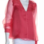 Блузка Max Mara, шелк, S/M, 44-46