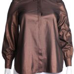 Блузка Max Mara (Marina Rinaldi), ацетат-хлопок, L/XL, 50