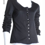 Блуза Zapa Paris, шелк-хлопок, S/M, 44