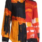 Блузка Apriori, шелк, S/M, 44