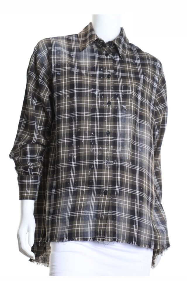 Блуза-рубашка BeFree, хлопок, S/M, 42-46