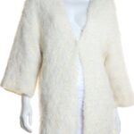 Кардиган меховой Guess, акрил, M, 46