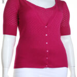 Кардиган + ками Zapa Paris, хлопок-вискоза, L/XL, 50