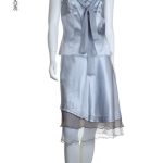 Костюм Zapa Paris, шелк-хлопок, S/M, 44