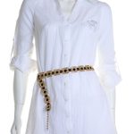 Блузка PDK, хлопок, S/M, 44