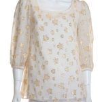 Блуза Max Mara, шелк, S/M, 44