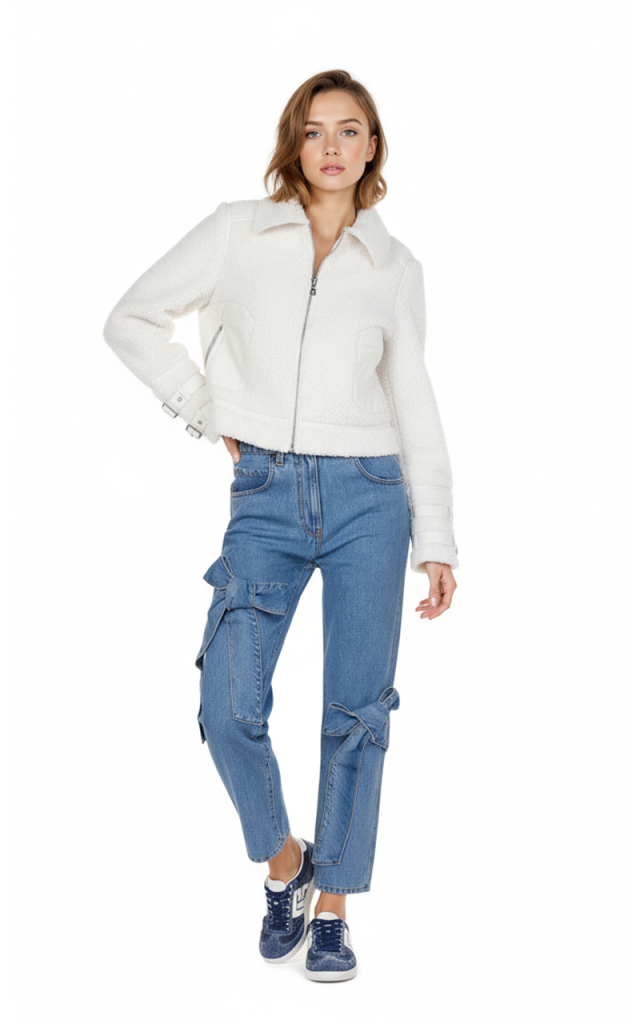 Жакет меховой Guess, M, 46