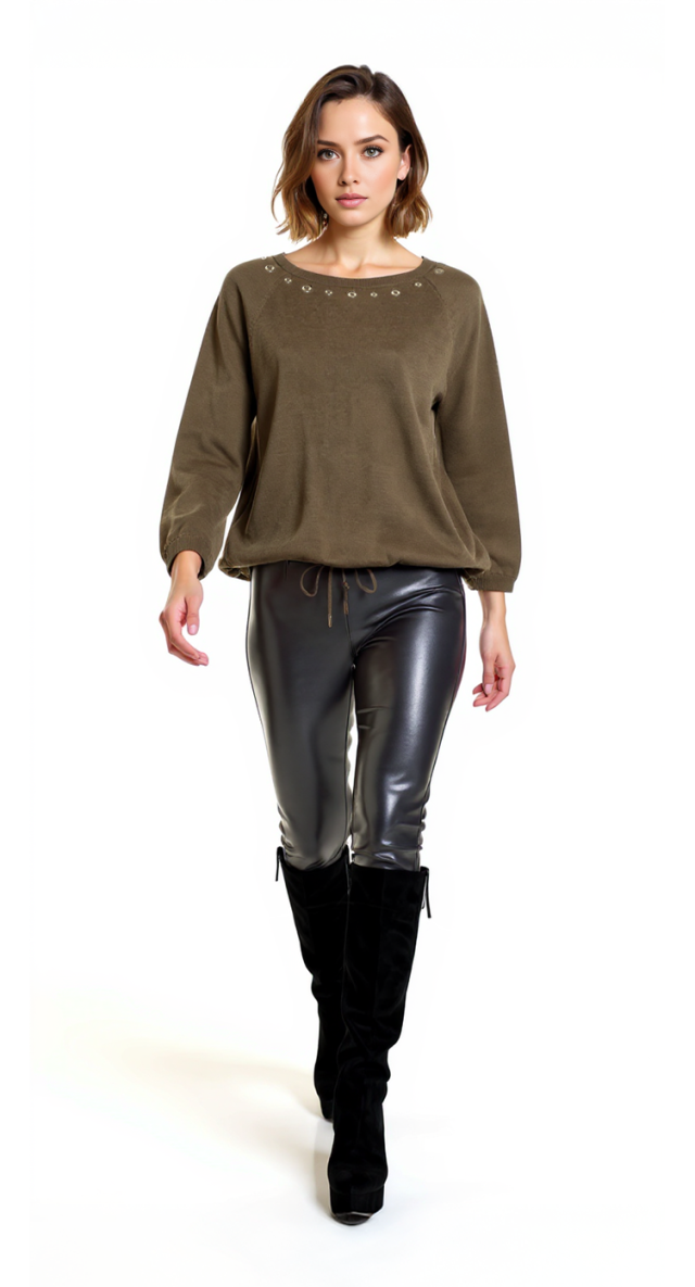 Джемпер Michael Kors, хлопок-вискоза, M, 46