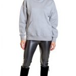 Толстовка с начесом и капюшоном Stefanel, хлопок, M, 46