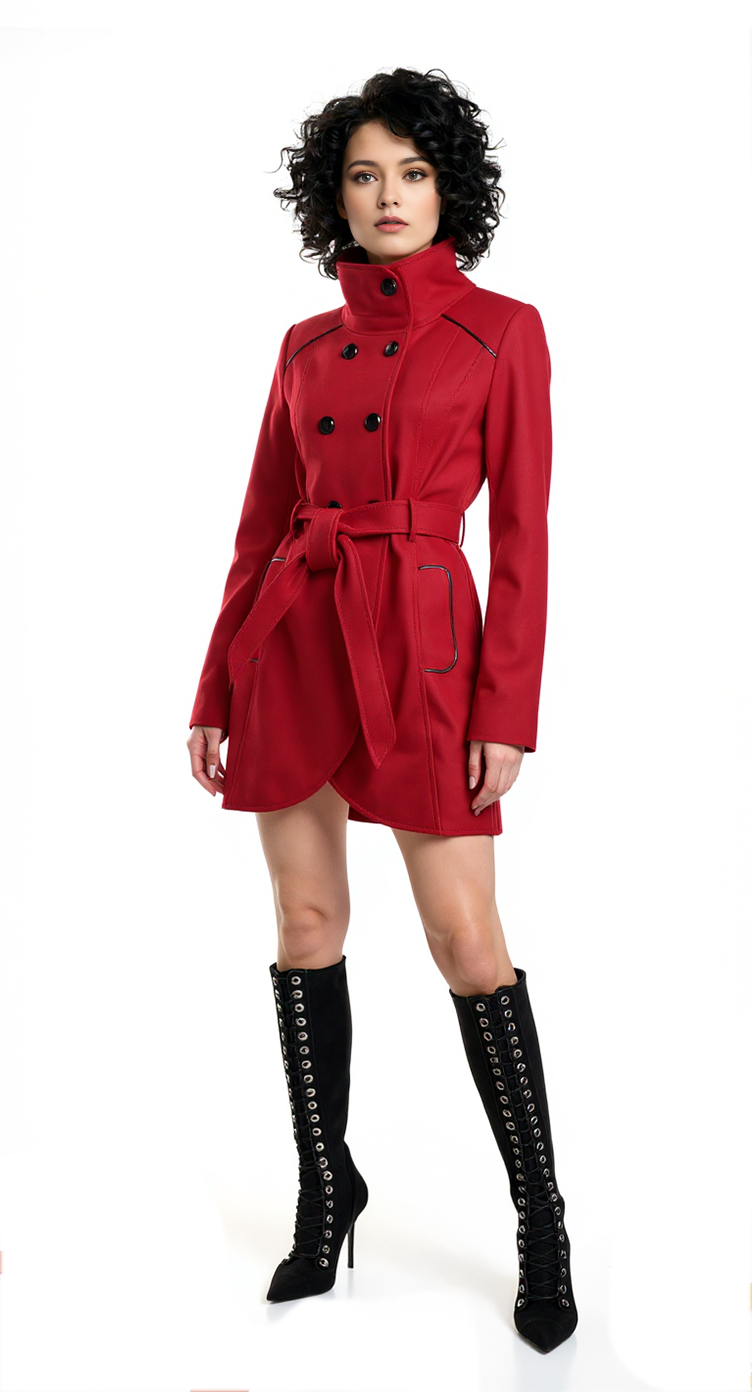 Пальто Guess, шерсть, M, 46