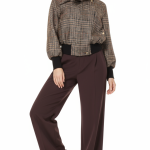 Куртка утепленная бомбер, шерсть, Max Mara, M, 46