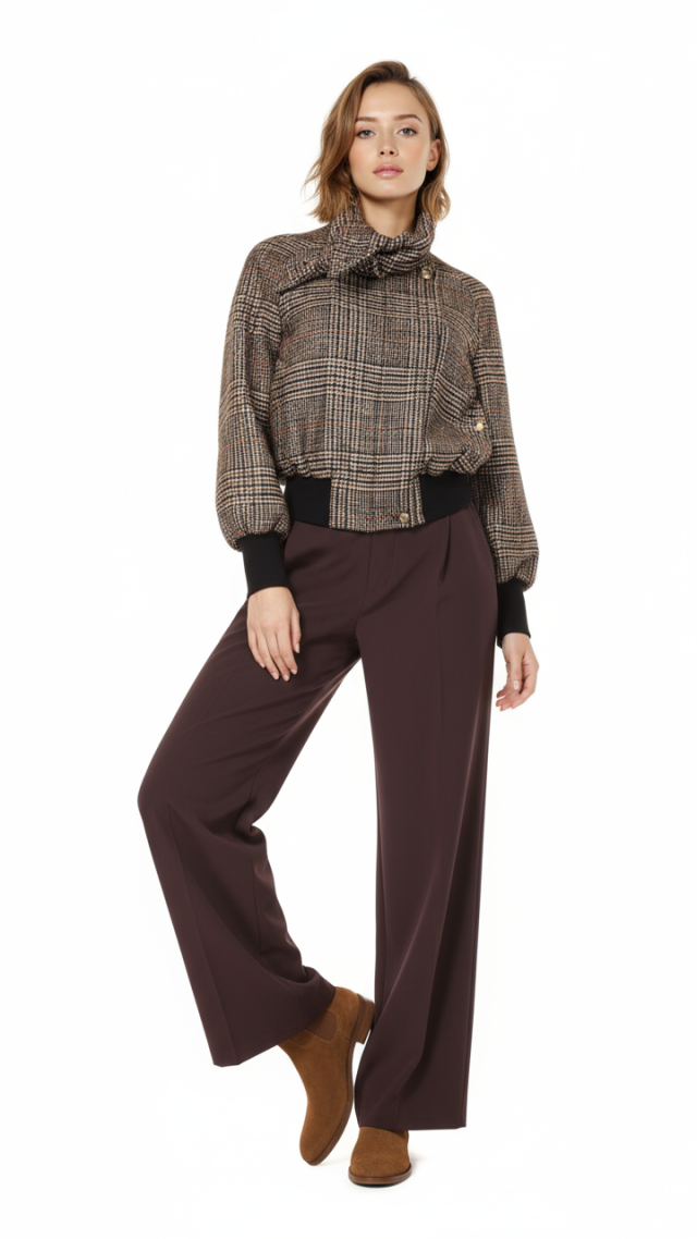 Куртка утепленная бомбер, шерсть, Max Mara, M, 46