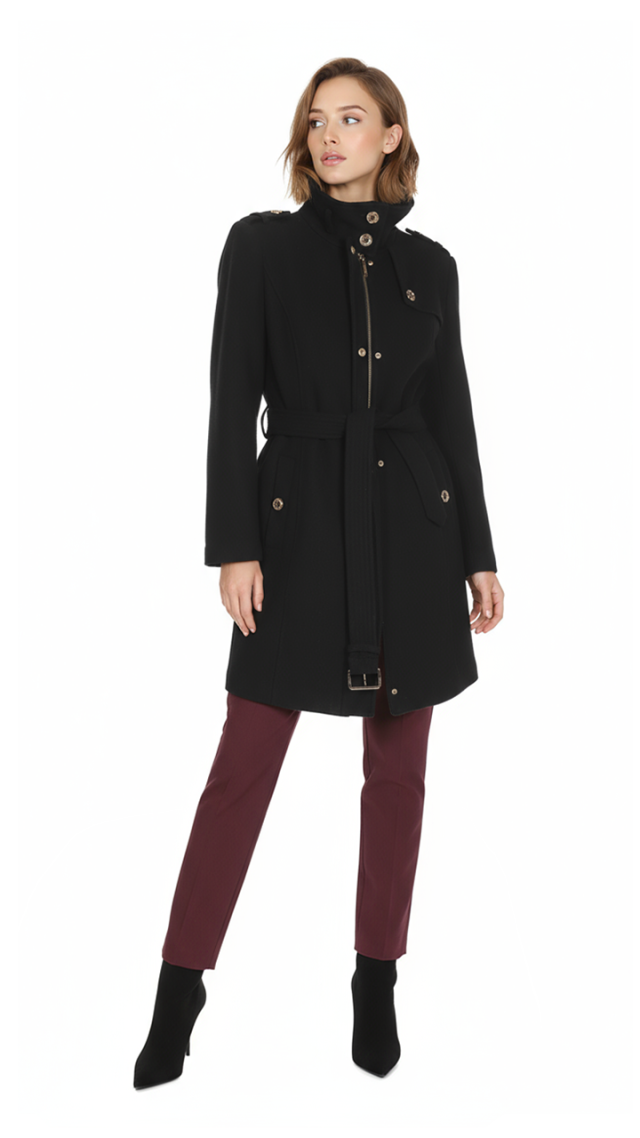 Пальто Michael Kors, шерсть, M, 46