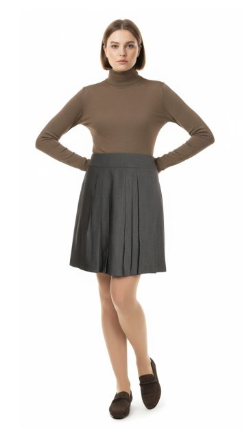 Юбка Zapa Paris, шерсть-вискоза, L/XL, 50