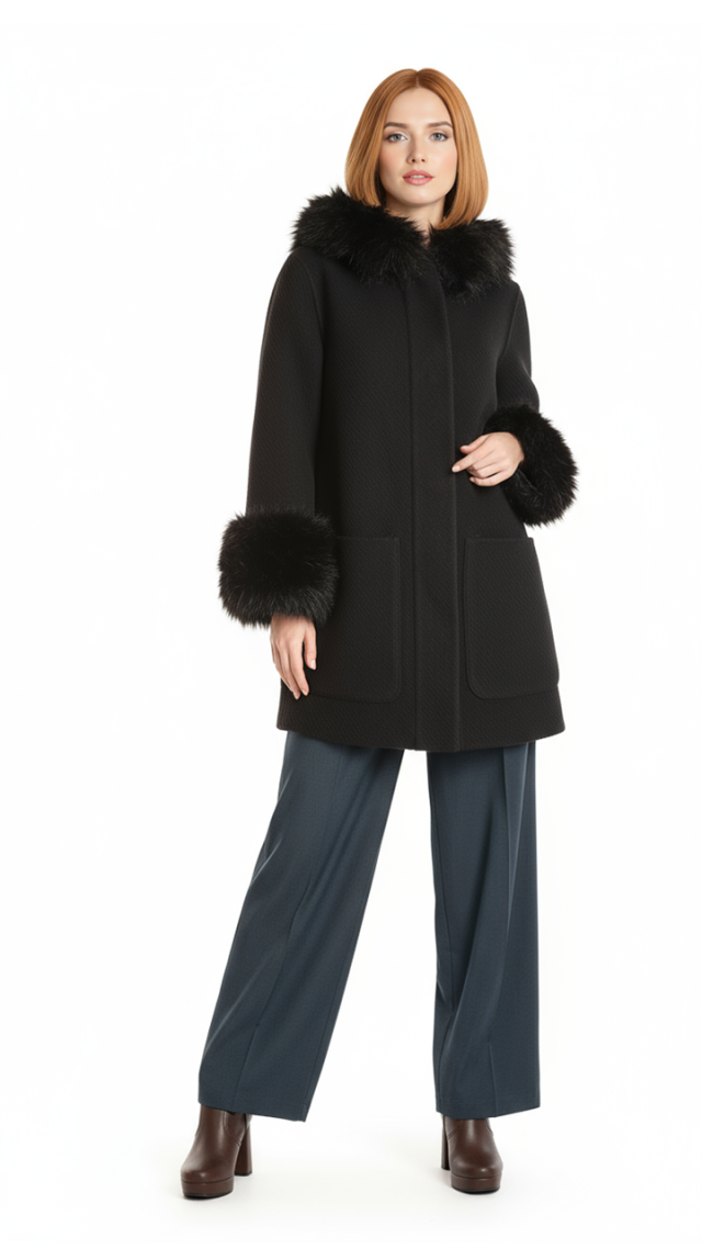 Пальто Armani Exchange, шерсть, S/M, 44