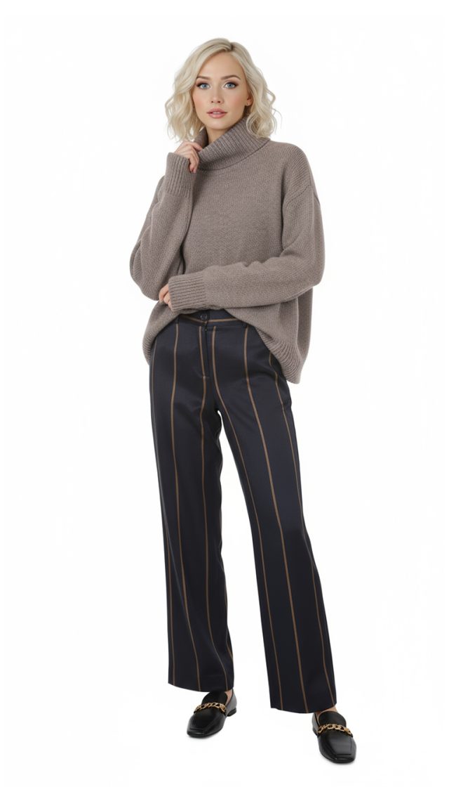 Брюки Cop Copine, кашемир-шерсть-вискоза, S, 42