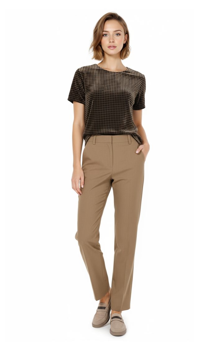 Джемпер Beatrice, шелк-вискоза панбархат, S/M, 44-46