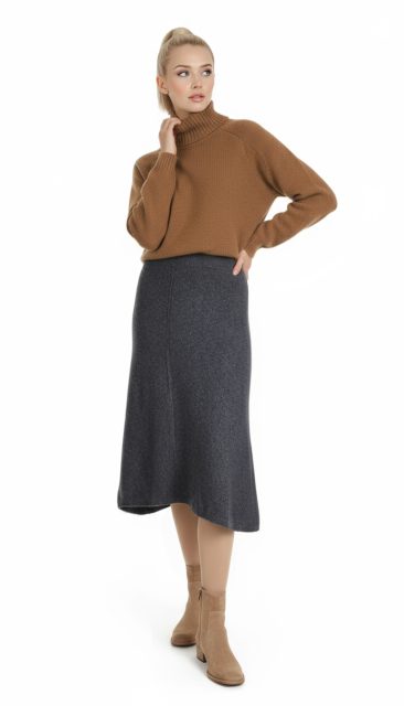 Юбка Max Mara (Studio), шерсть-акрил, S, 42