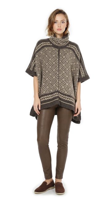 Джемпер-пончо Ralph Lauren, шерсть, S/M, 44-46