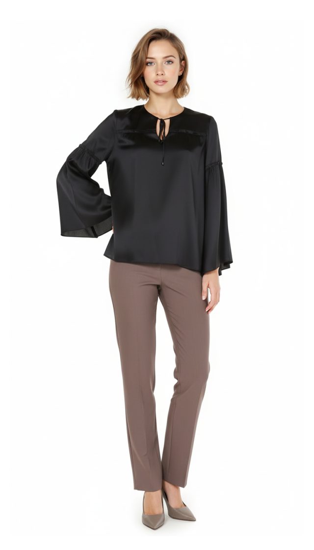 Блуза Catherine Malandrino, шелк, M, 46