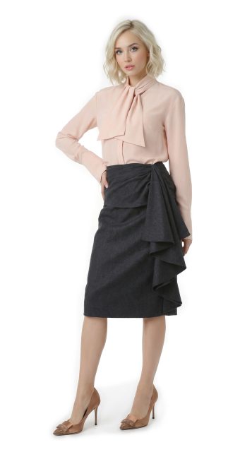 Юбка Max Mara, шерсть ангора, S/M, 44