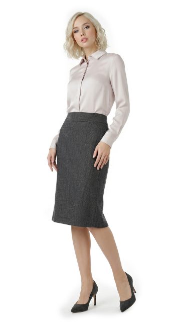 Юбка Max Mara, шерсть, S/M, 44