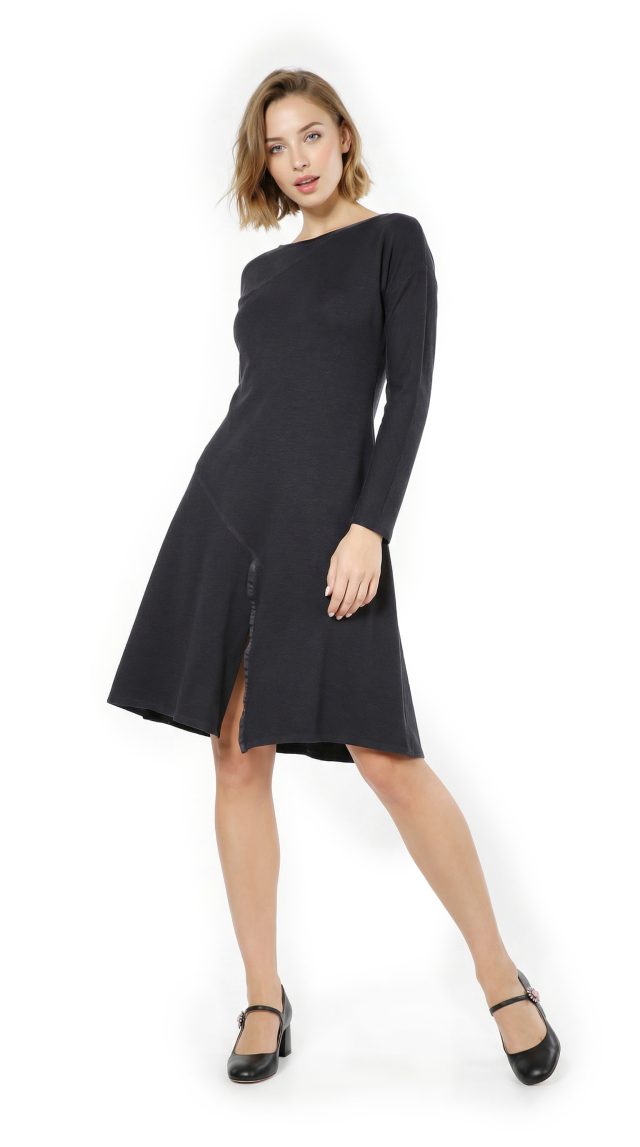 Платье Max Mara, шерсть-вискоза, M, 46