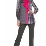 Блуза Max Mara, ацетат-шелк, M, 46