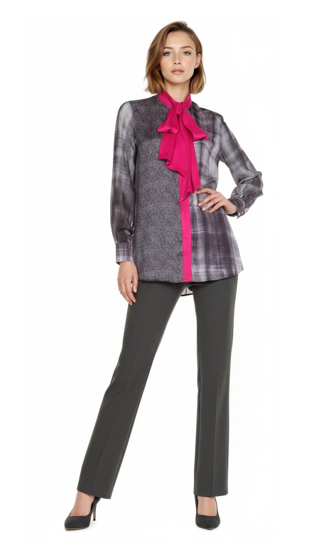 Блуза Max Mara, ацетат-шелк, M, 46