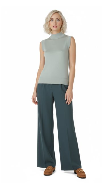 Водолазка Max Mara, шелк-хлопок, S, 42