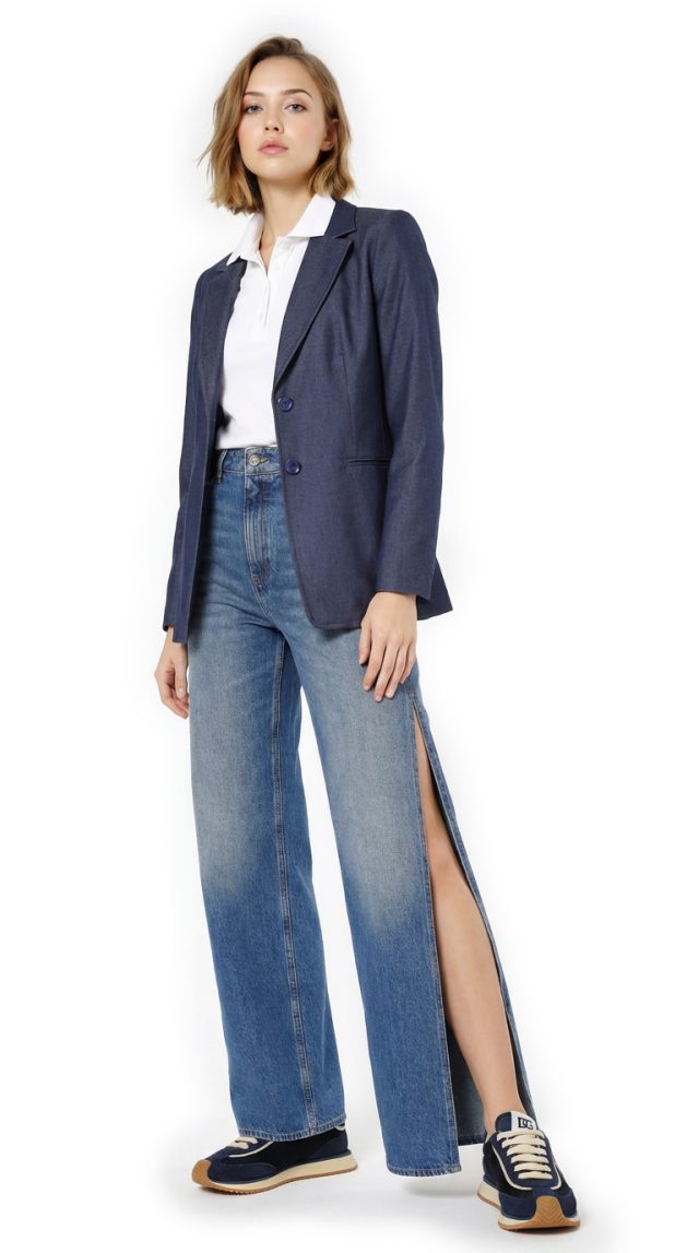 Пиджак Max Mara (iBlues), хлопок, M, 46