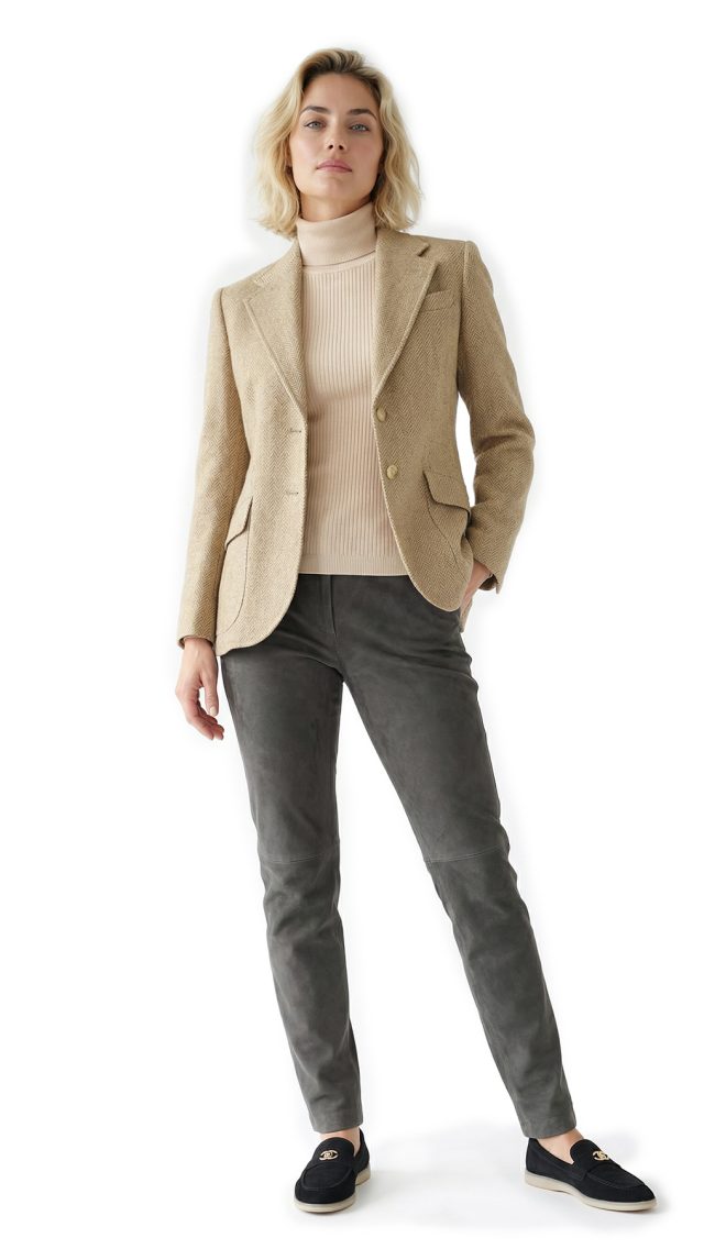 Пиджак Ralph Lauren, шелк-лен-шерсть, L, 48