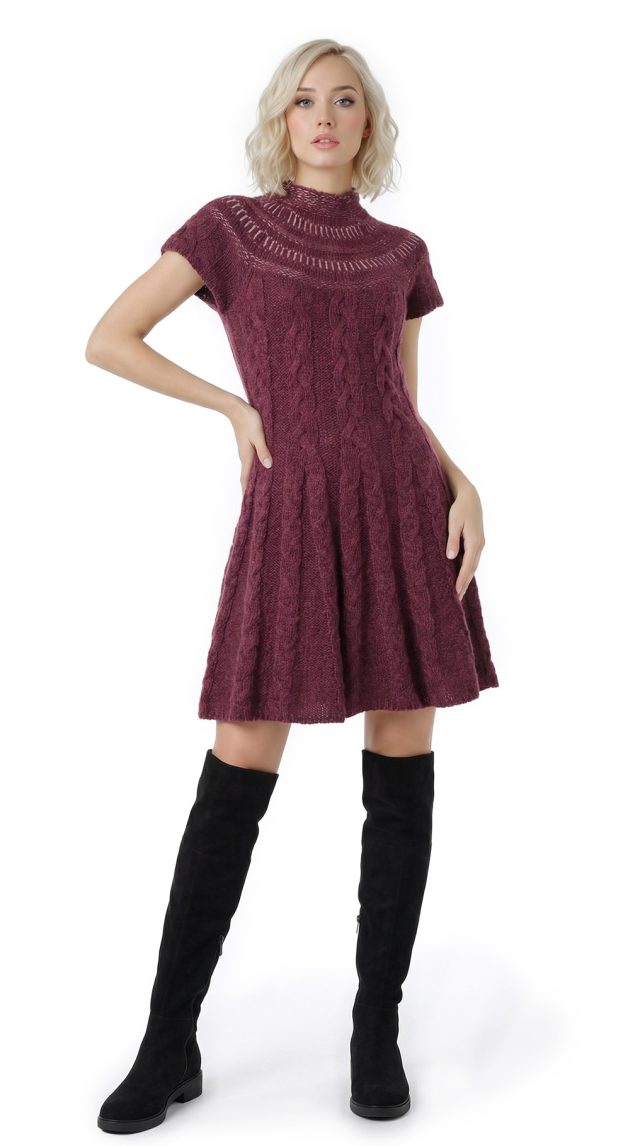 Платье Free People, шерсть-альпака, S/M, 44