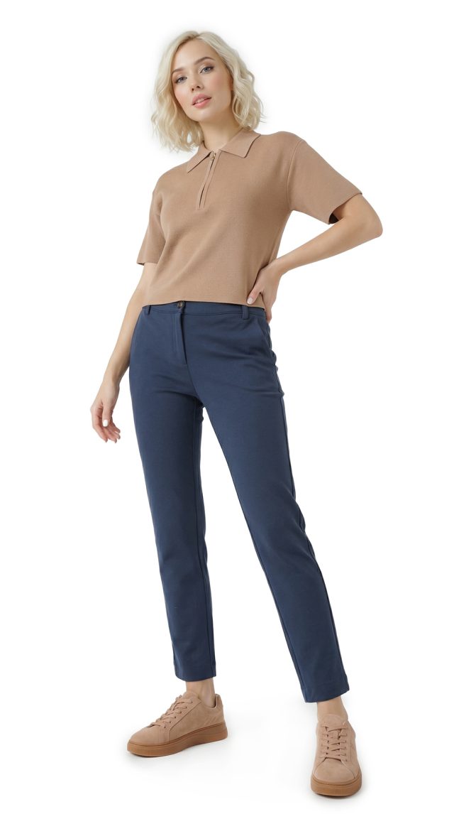 Брюки Max Mara, хлопок, XS, 40