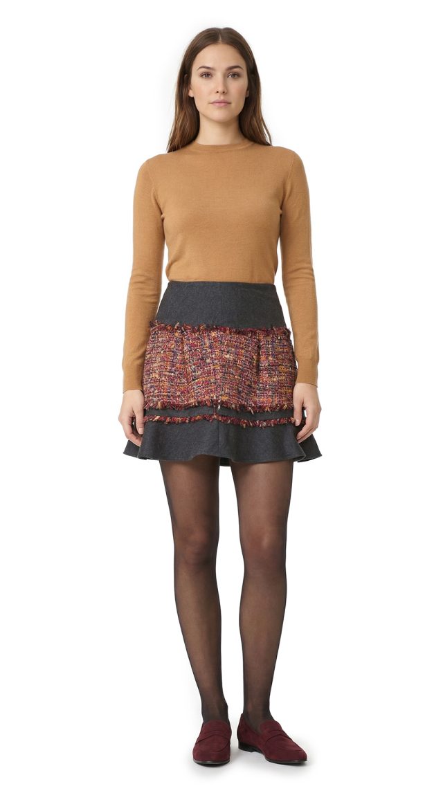 Юбка Diane von Furstenberg, шерсть, L, 48