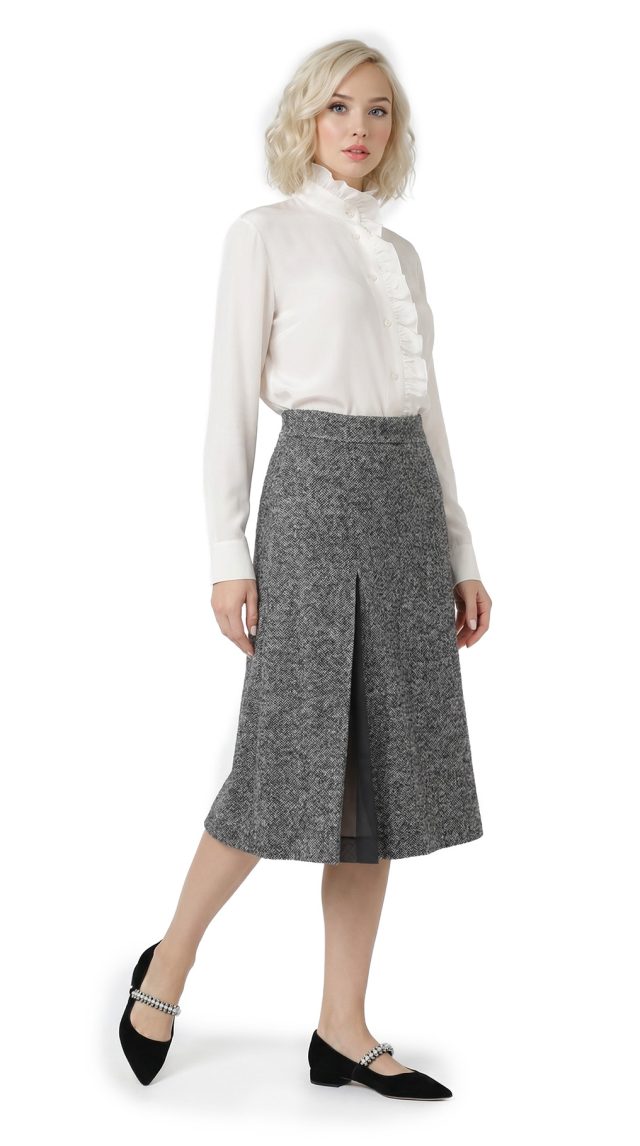 Юбка Gabriella Frattini, шерсть, S, 42