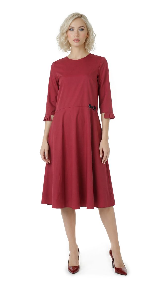 Платье Max Mara, хлопок, S/M, 44