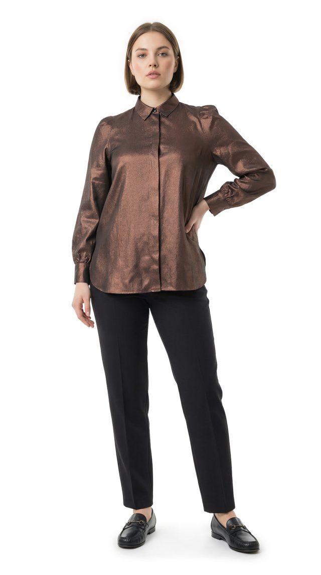 Блузка Max Mara (Marina Rinaldi), ацетат-хлопок, L/XL, 50