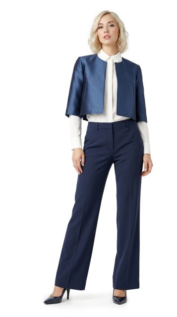 Жакет-болеро Max Mara, хлопок-шелк, S, 42