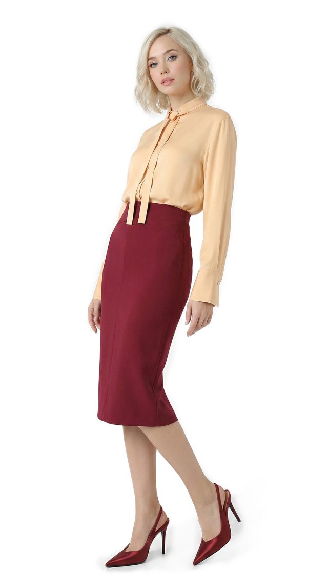 Юбка Max Mara (Studio), триацетат, S, 42